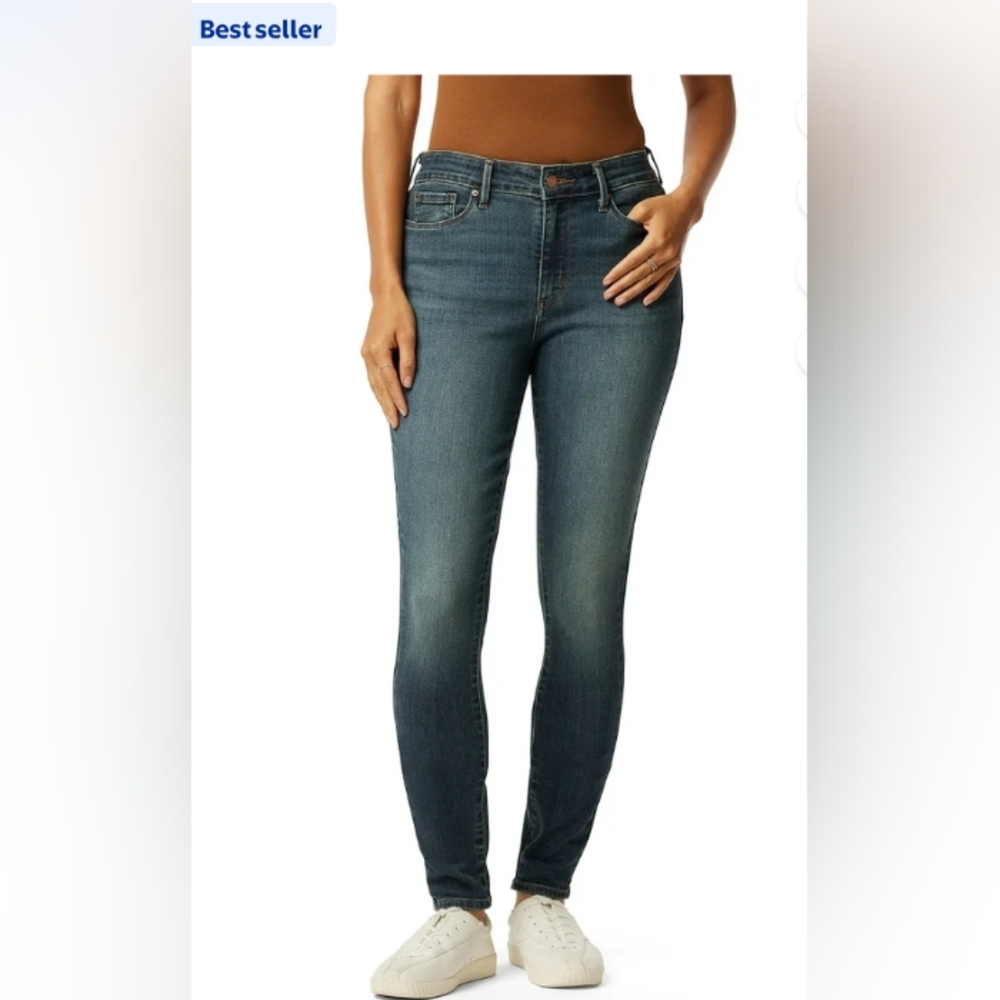 Levi Strauss Signature Women's Denim High Rise Skinny Jeans Various Sizes   NWT